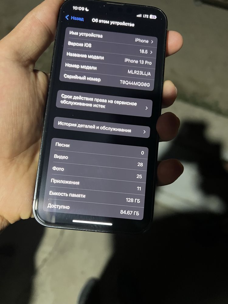 iphone 13 pro LLA 128gb