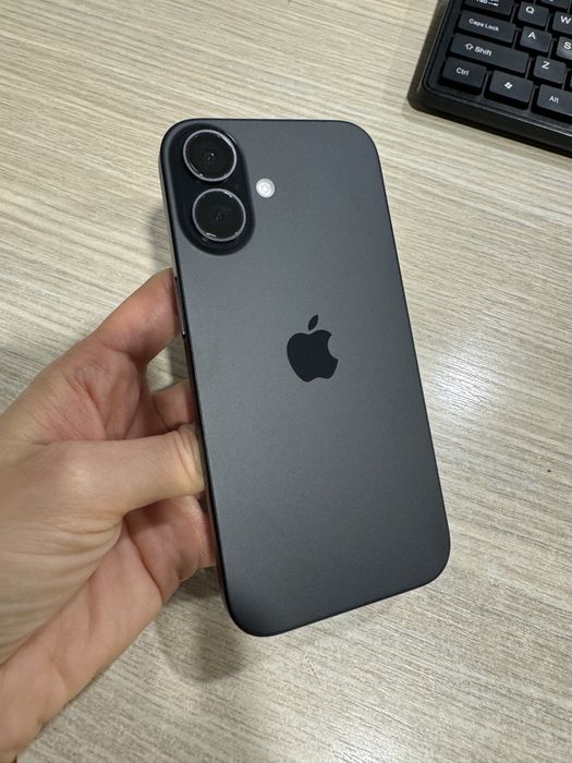 iPhone 16, 128GB, 5G, Black, Bateria 97%!!