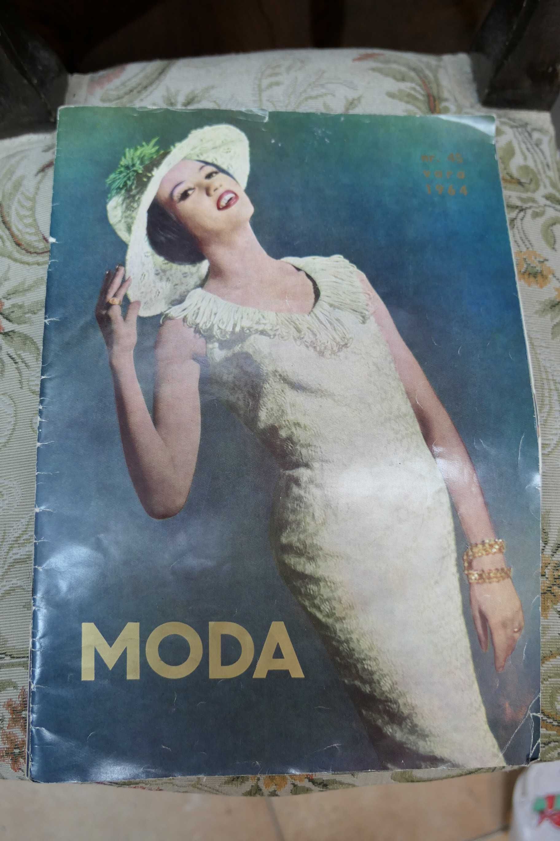 Revista MODA NR.44 SI 45 PRIMAVARA SI Vara 1964 Romania RPR