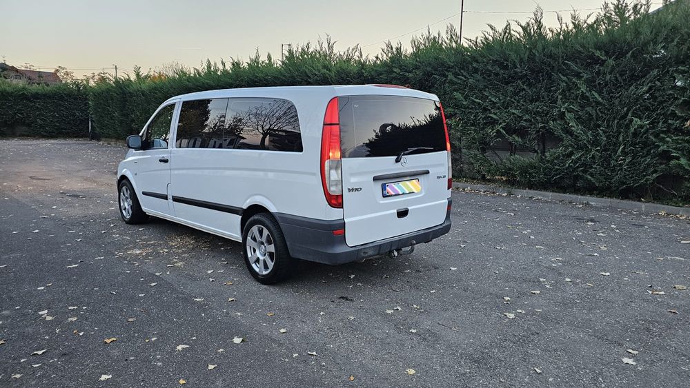 Mercedes vito 2011 Extra-Lung Euro 5 Clima fata-spate 9locuri