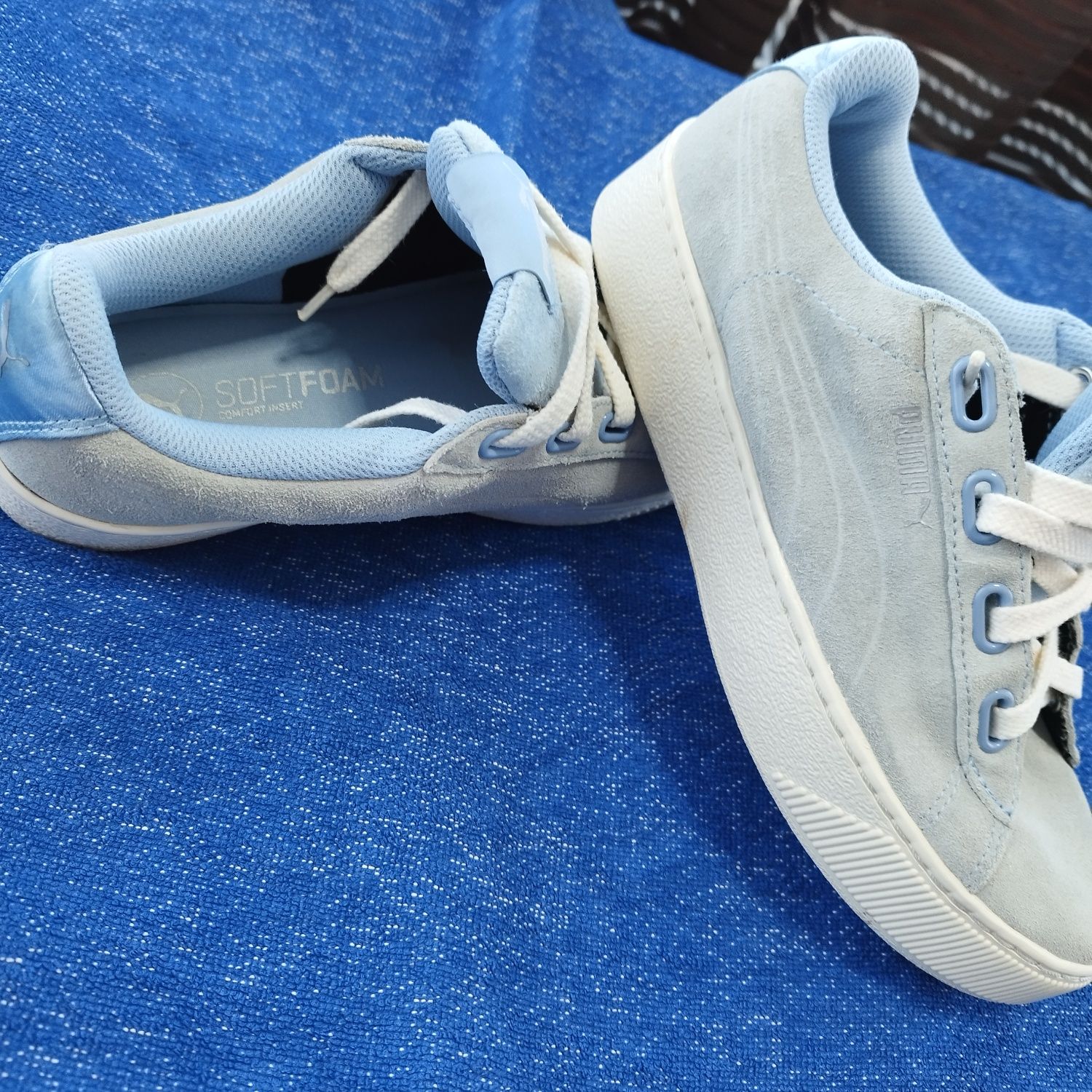 Adidași Puma Vikky Platform Ribbon