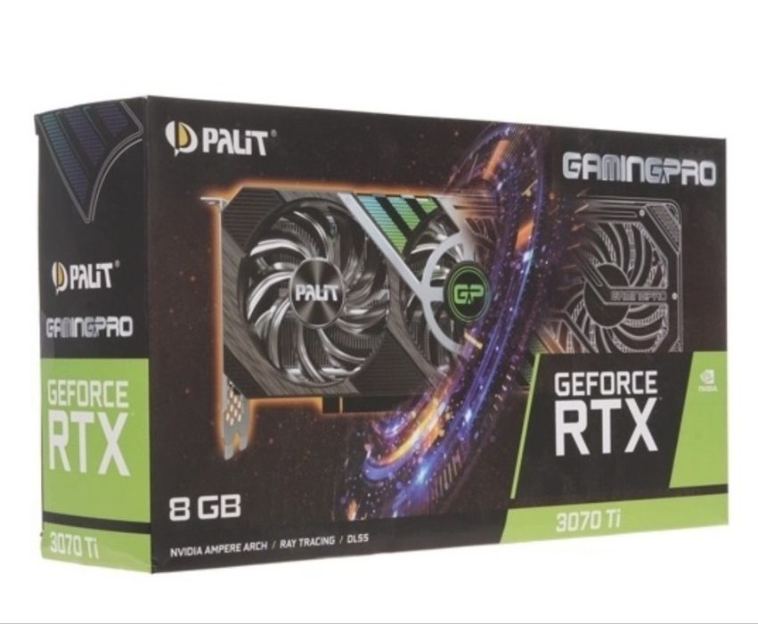 Видеокарта Palit GeForce RTX 3070 Ti GamingPro 8 ГБ