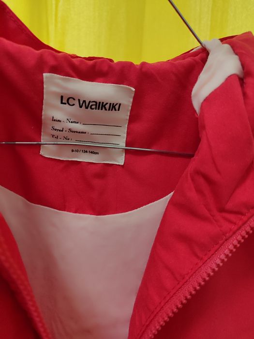 2 buc geacă roz mărime 134-140cm și 128-134cm