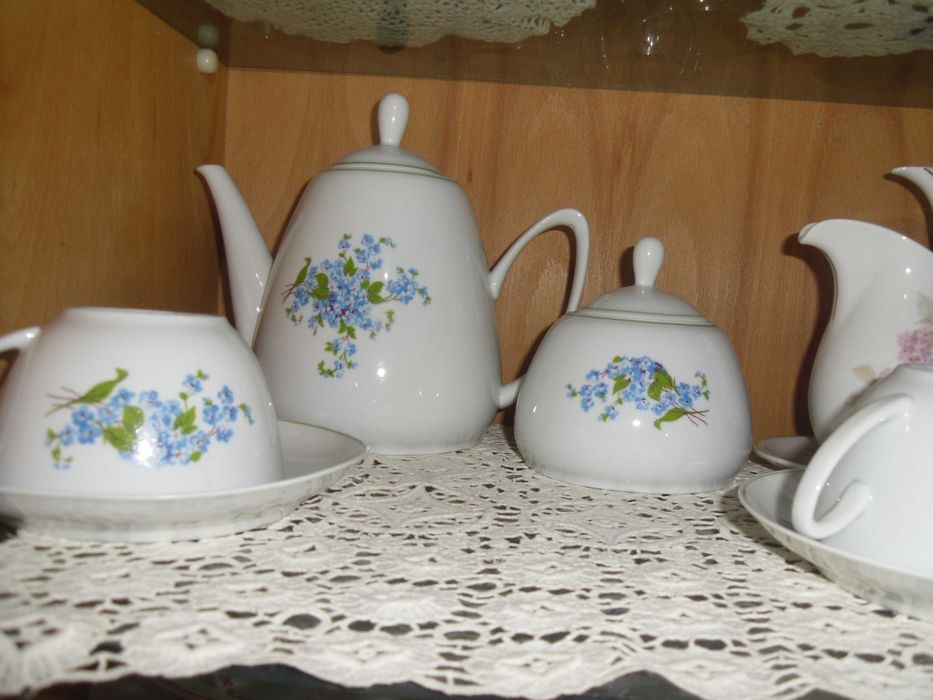 set cesti ceai portelan