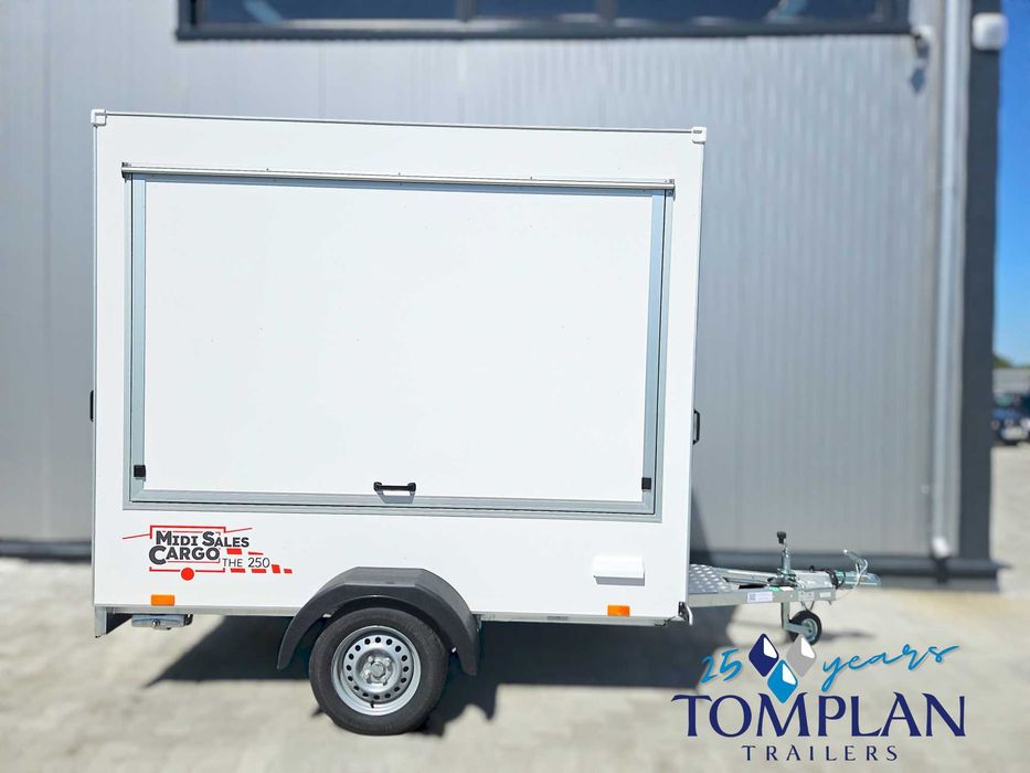 Remorca comerciala fast-food 2.50m x 1.50m - TOMPLAN THE 251.00