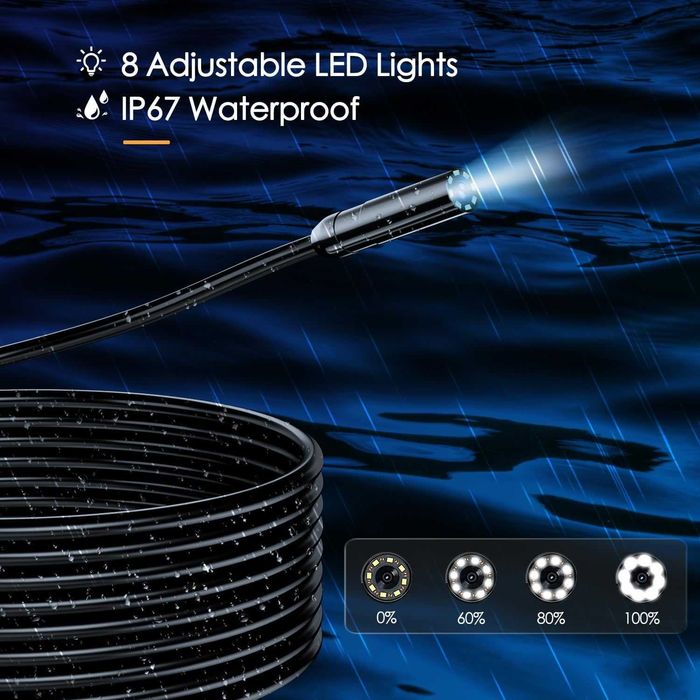 Ендоскопска камера със светлина