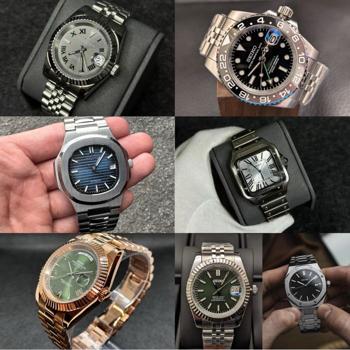 Ceasuri Personalizabile cu Mecanism Seiko