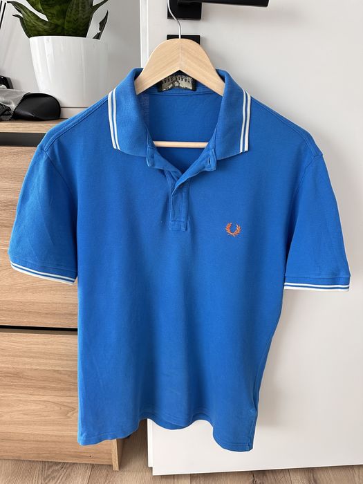 Tricou Polo FRED PERRY Maneca Scurta Albastru Barbati | Marime L