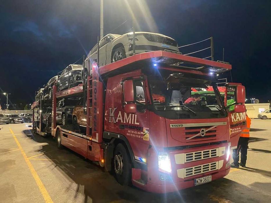 Transport auto pe platformă din Germania, Belgia, Olanda,