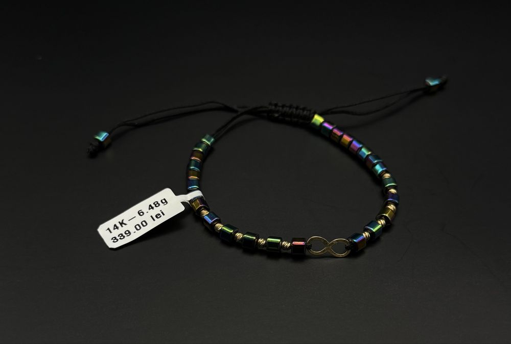 Bijuteria Royal bratara snur bile aur 14k 6.48 gr