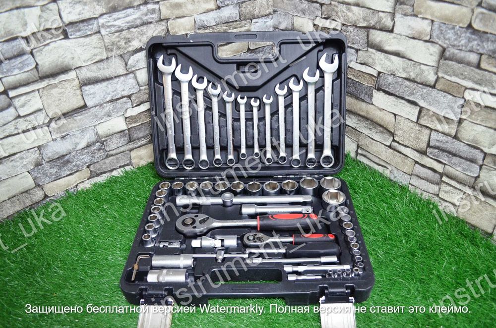 Набор инструментов SRUNV 61 предмет