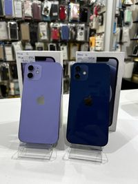 Apple!! Iphone 12 -Blue & Purple- 128Gb Ca NOU
