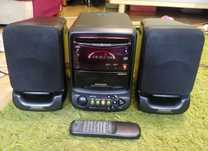 Minisistem audio Pioneer XR Q150, tuner, CD, deck autoreverse, boxe