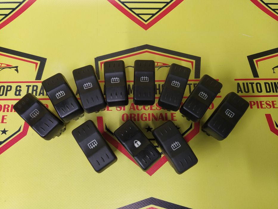 Buton dezaburire luneta + oglinzi Dacia Logan an 2004-2008