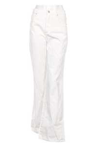 Бели дънки с широки крачоли wide leg Kookai р-р EUR 38