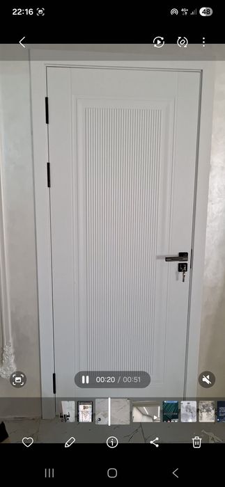 Установка двери .Эшик урнатаман