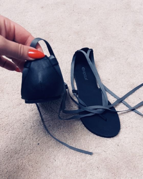 Sandale Rip Curl masura 40 cu sireturi / stare perfecta