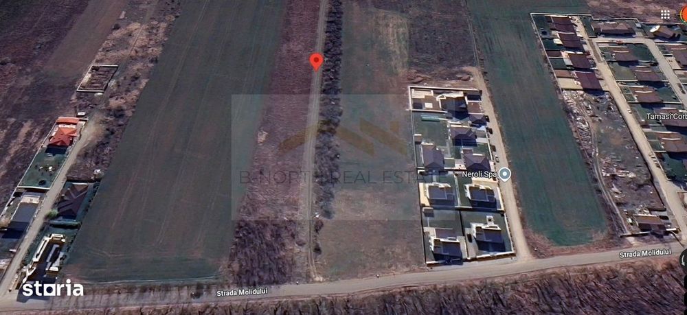 Teren 600 mp str Molidului langa padure