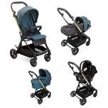Carucior de copii chicco one4ever 4 in 1 plus baza auto isofix 360 gr