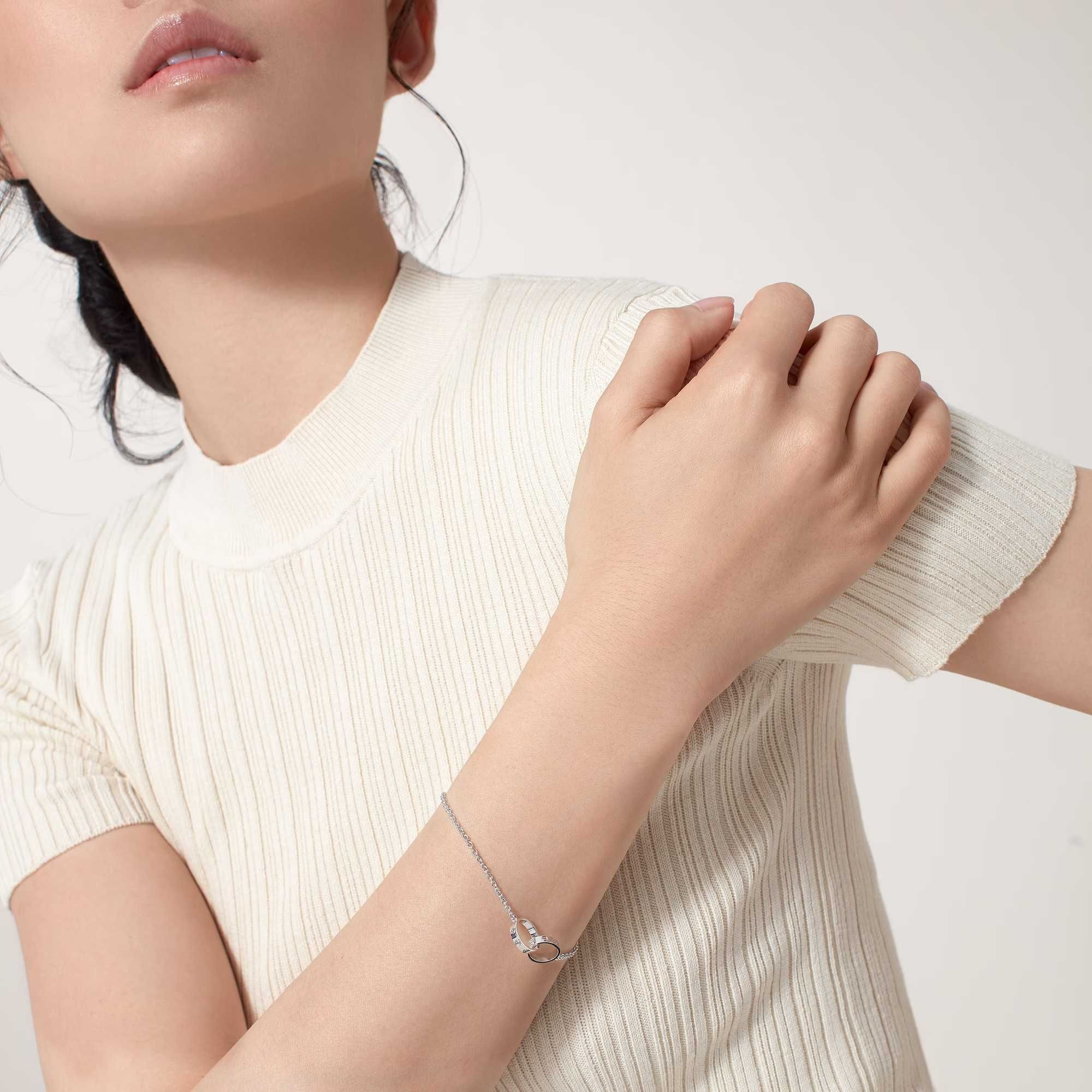 CARTIER Love Silver Chain Мъжка / Дамска Гривна