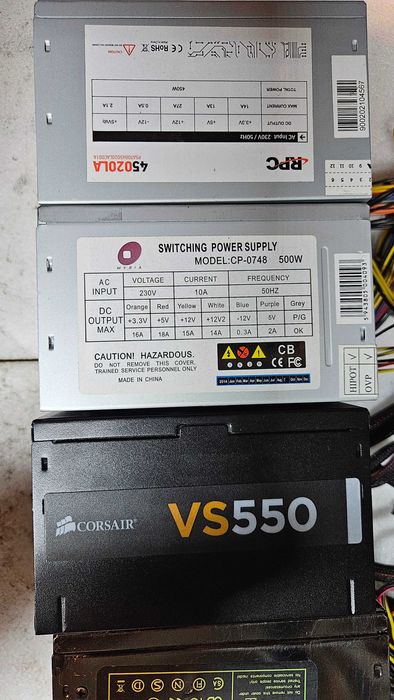 Surse calculator 450w,500w,550w,600wati