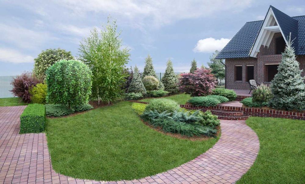 Ландшафтное проектирование 3D (Дизайн приусадебного участка)