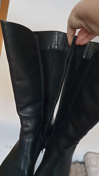 Cizme 37 piele naturala, stare f buna