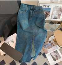 Новая юбка джинсовая