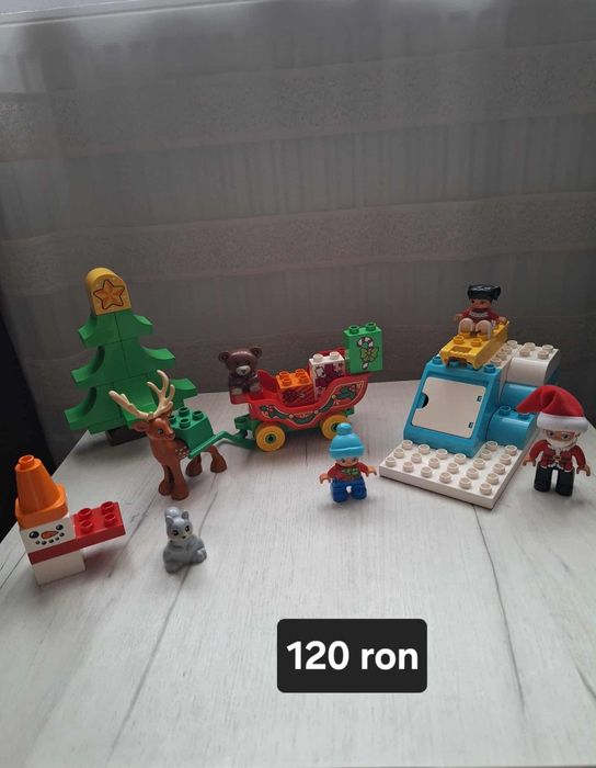 Lego duplo seturi cu Moș Crăciun