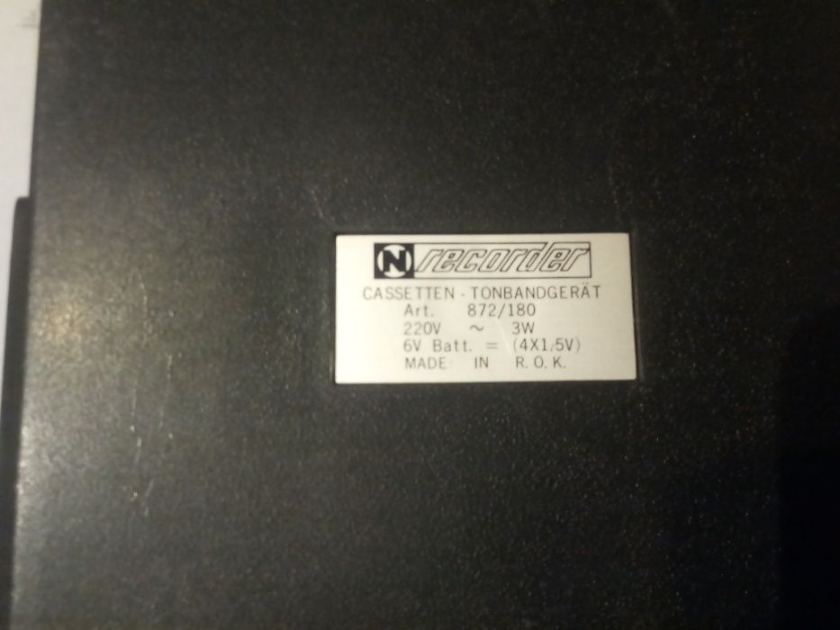 Casetofon Recorder