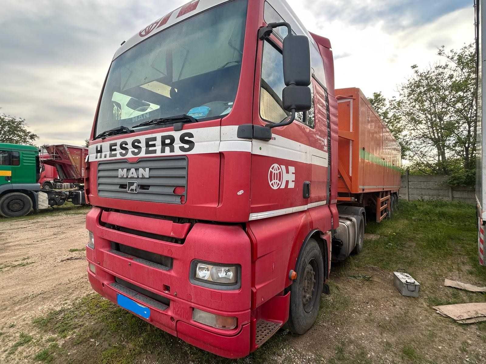 man tga 430 + bena cereale/se vand si separat