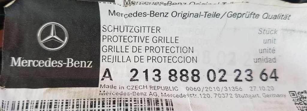 Grila bara fata NOUA ORIGINALA Mercedes E Class W213 AMG