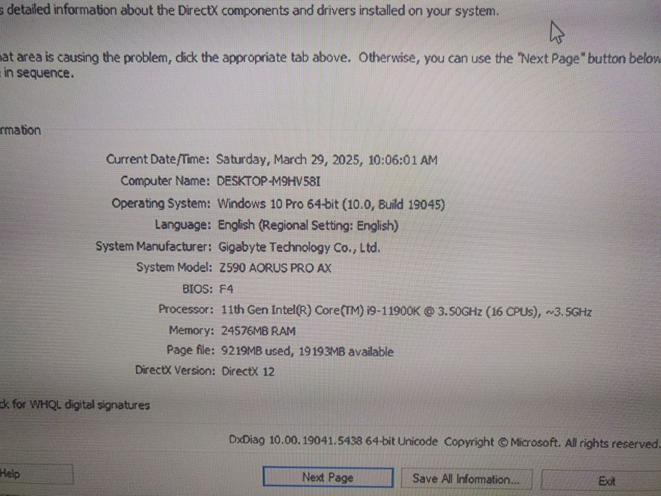 Unitate gaming i9 rtx