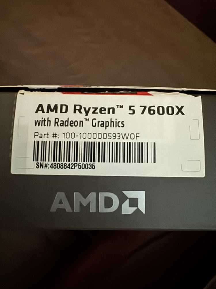 Процесор ryzen 5 7600x