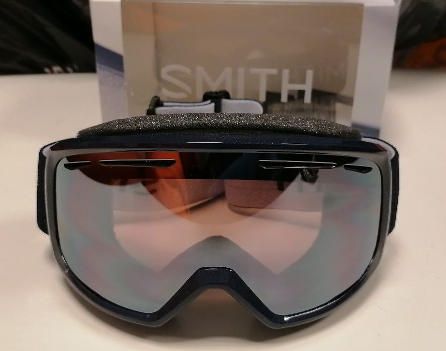 Нови дамски очила-маска за ски/сноуборд Drift,тъмно сини