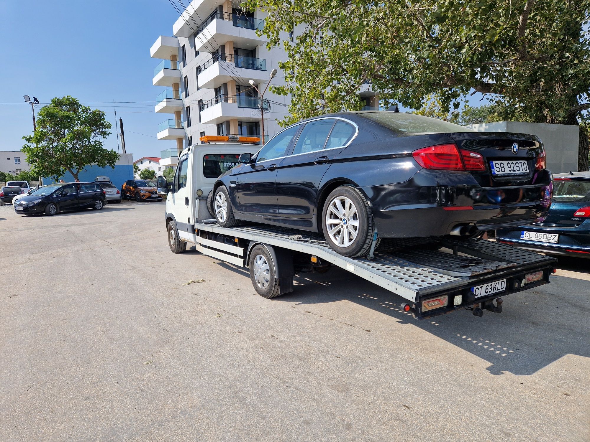 Tractari auto NON Stop 24/7 Constanța și oriunde în țară