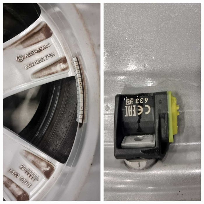 Jante R18 5x112 +Senzori MERCEDES E class,Vito,GLC,GLB,C class,V class