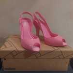 Розови гумени сандали Melissa - номер 37