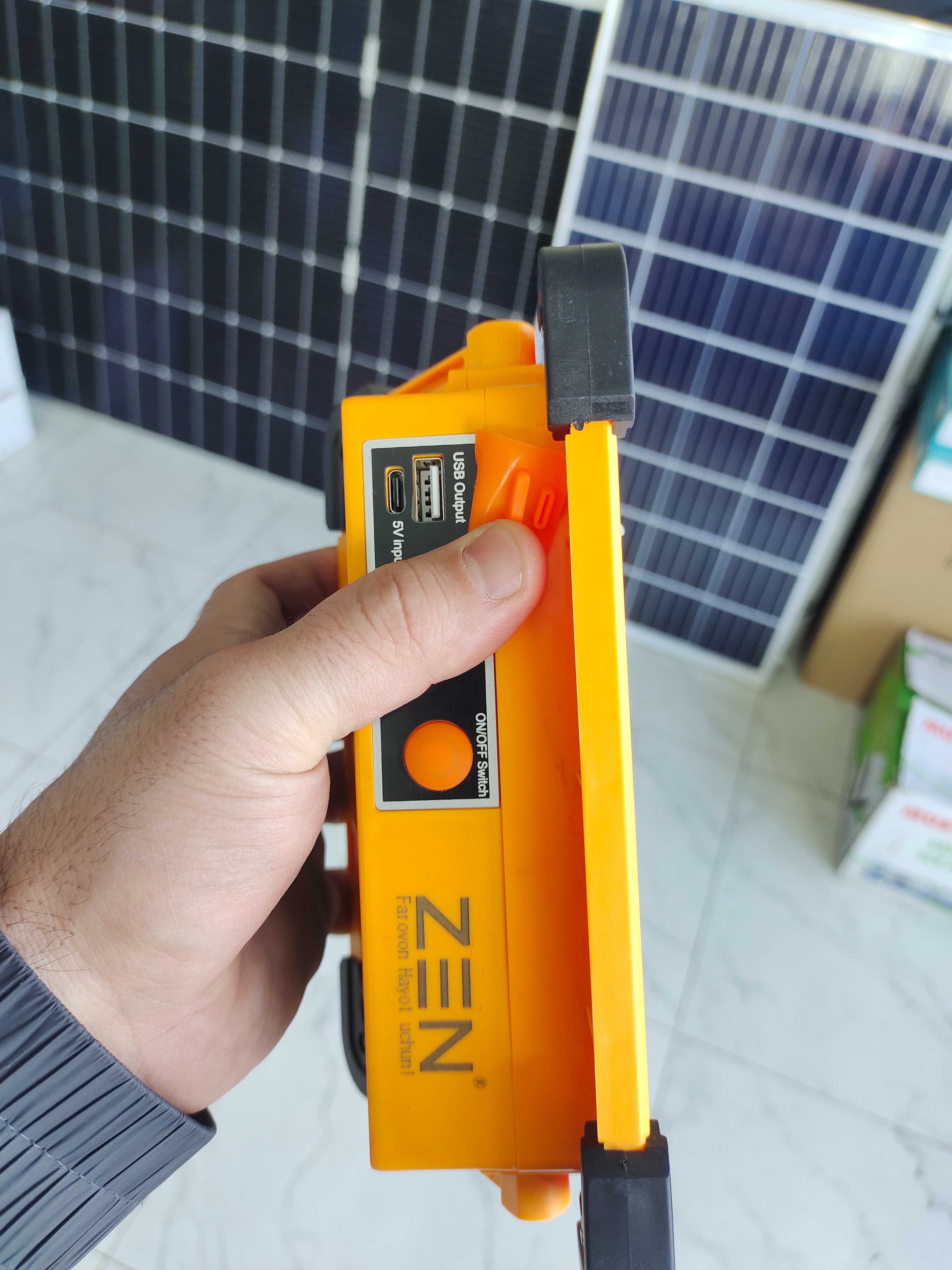 Solar fanar 10000 mAh