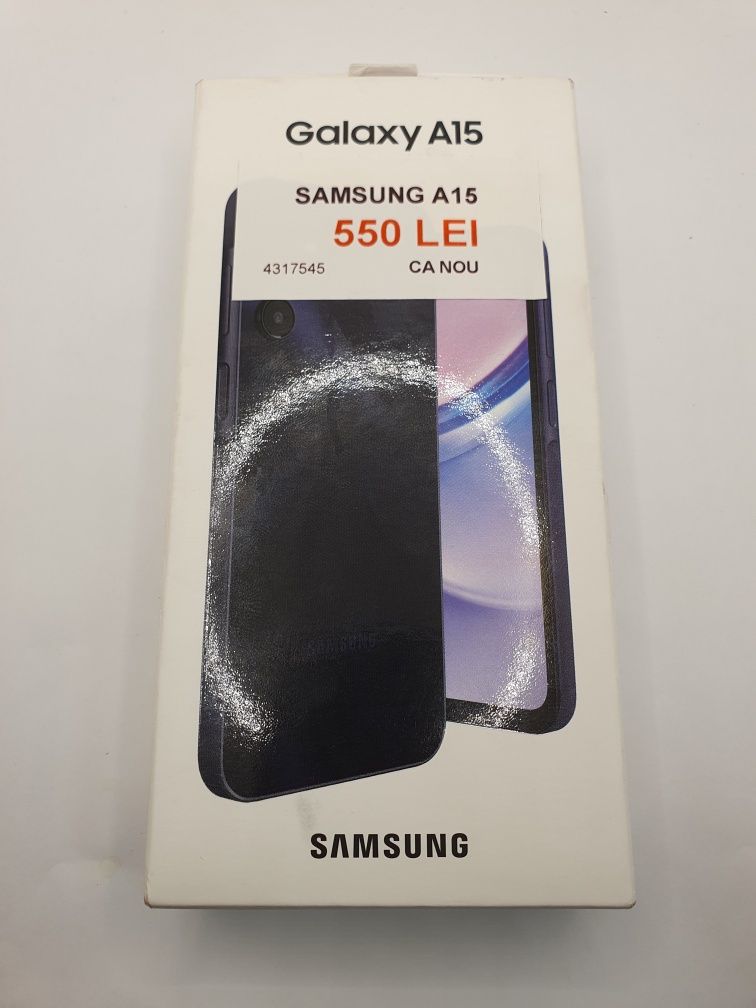 Samsung A15 128/4GB ca nou•Amanet Lazar Crangasi•43175