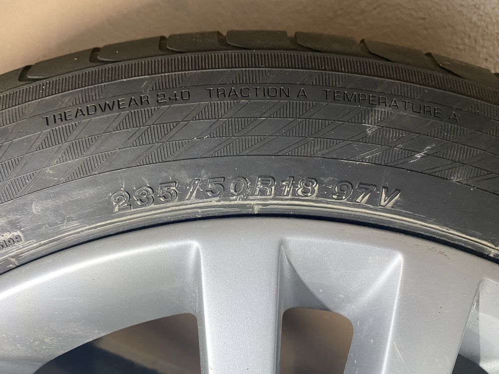 5 броя 18 цолови джанти за VW phaeton и други
