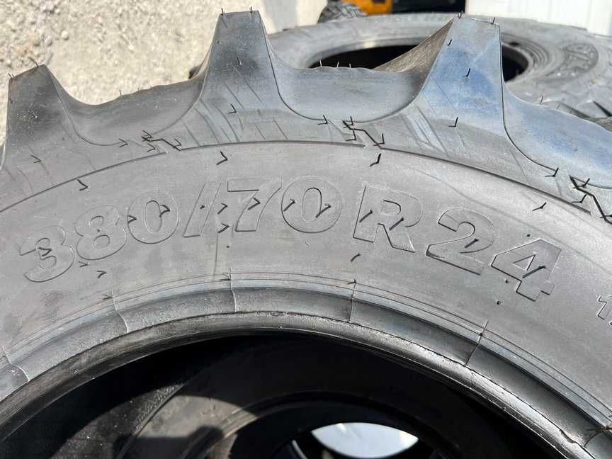 Marca OZKA cu livrare rapida 380/70R24 noi radiale pt tractor fata
