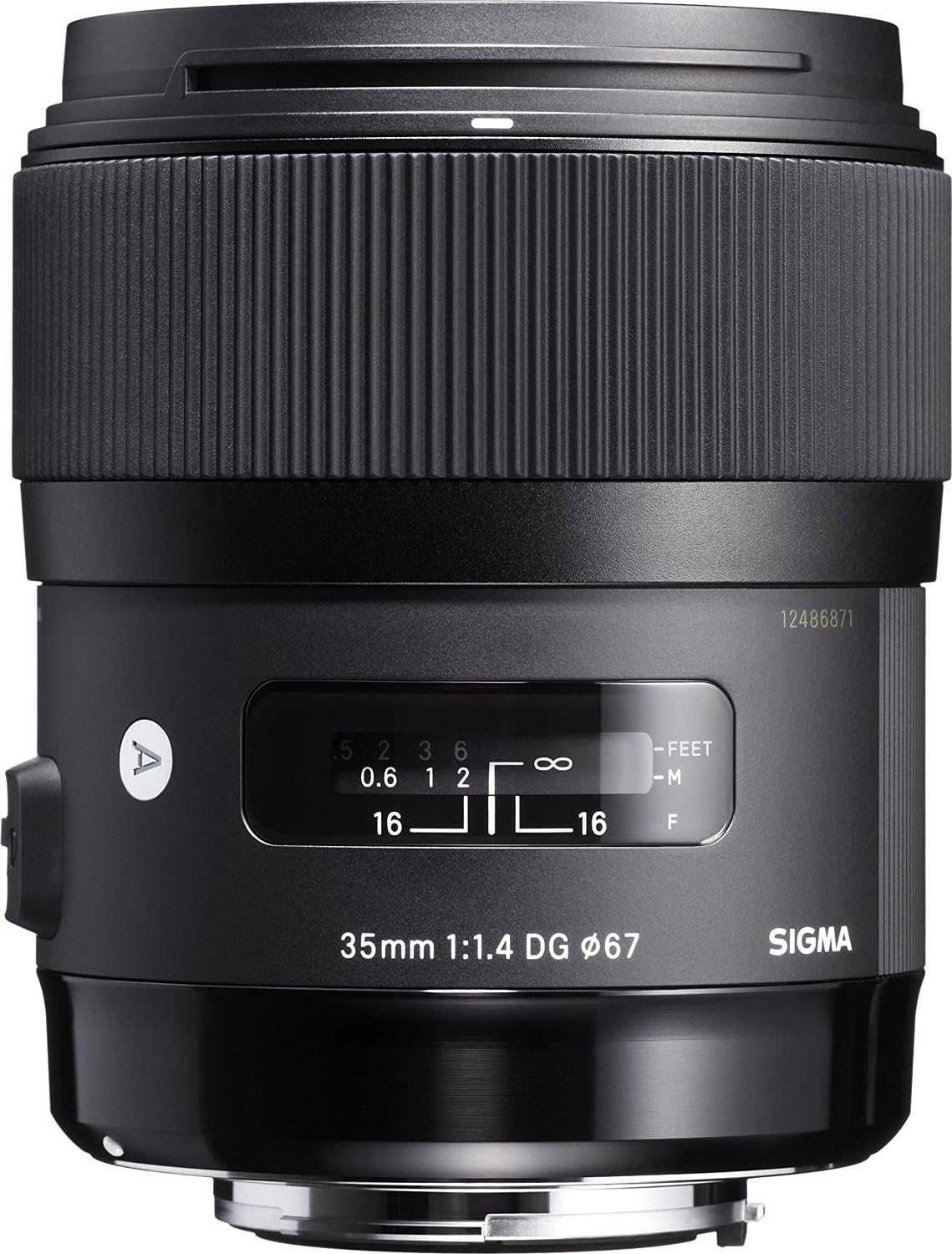 Обектив Sigma 35mm F1.4 Art DG HSM за Canon, черен, 3,7 x 3,03 x 3,03