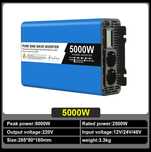 Invertor solar EaSun 12V 5000W unda sinusoidala pura