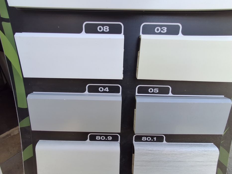 Бамбуковые плинтуса с креплением