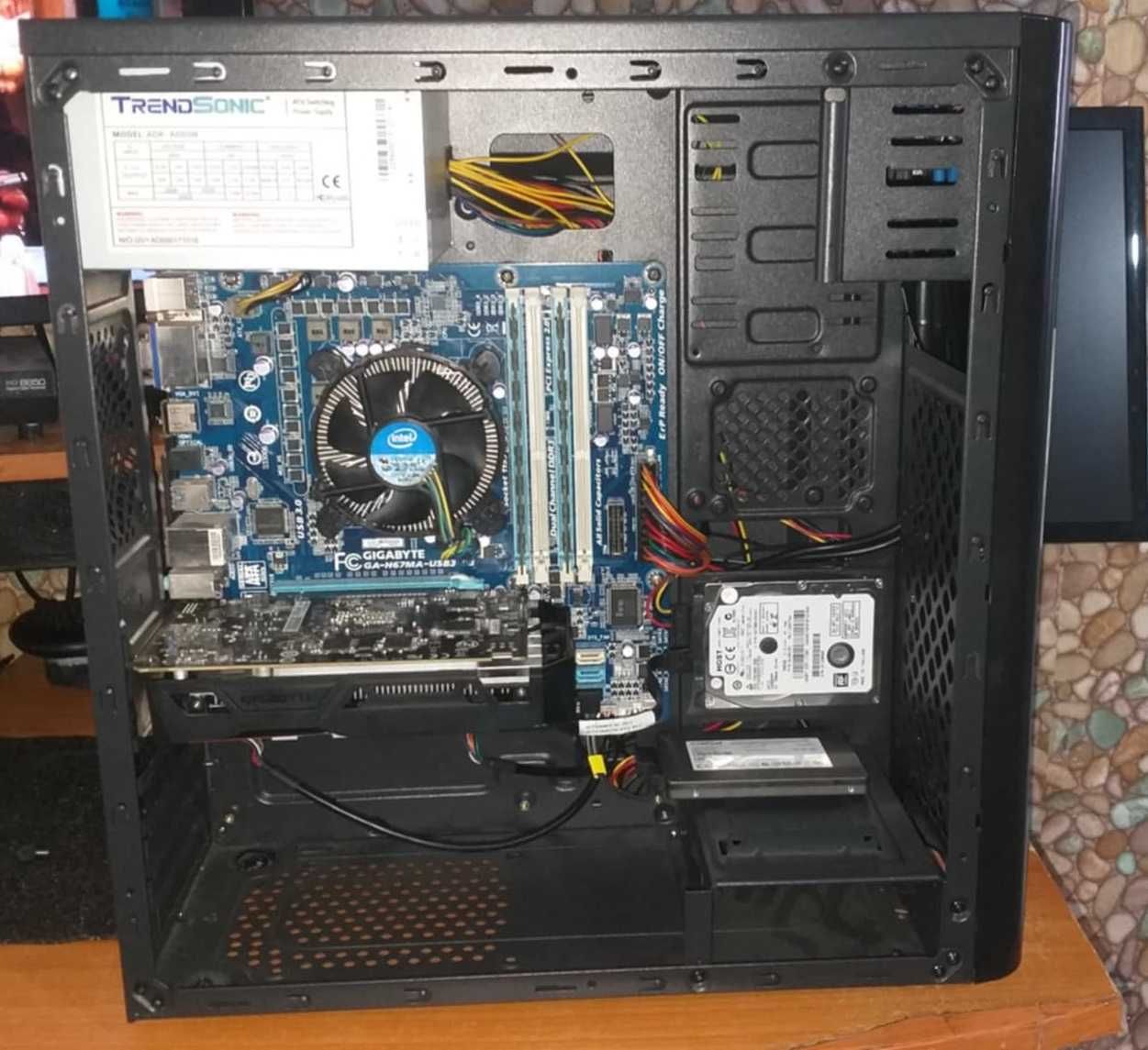 ГеймингPC i5-3470/4ядрен/GTX1050TI-4gb/8gbDDR3/64gbssd/500hdd/550WPSU