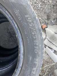 Продам 2  резины 195/55 R16 без грыж и дыр