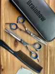 Set foarfeca de tuns/filat Brainbow Profesionala