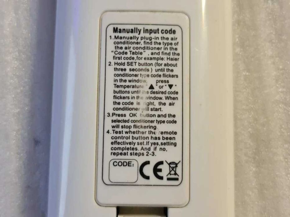 Telecomanda aer conditionat CHUNGHOP K-108es TOSHIBA PANASONIC SANYO