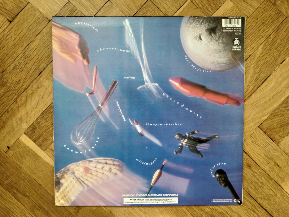 Deep Purple‎–The House Of Blue Light - грамофонна плоча